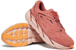 HOKA Clifton L Suede 'Earthenware Hot Sauce' Sepatu Lari Pria 1122571-EHSC Purchase HOKA Clifton L Suede 'Earthenware Hot Sauce' Sepatu Lari Pria 1122571-EHSC