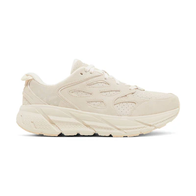 HOKA Clifton L Suede 'Eggnog'