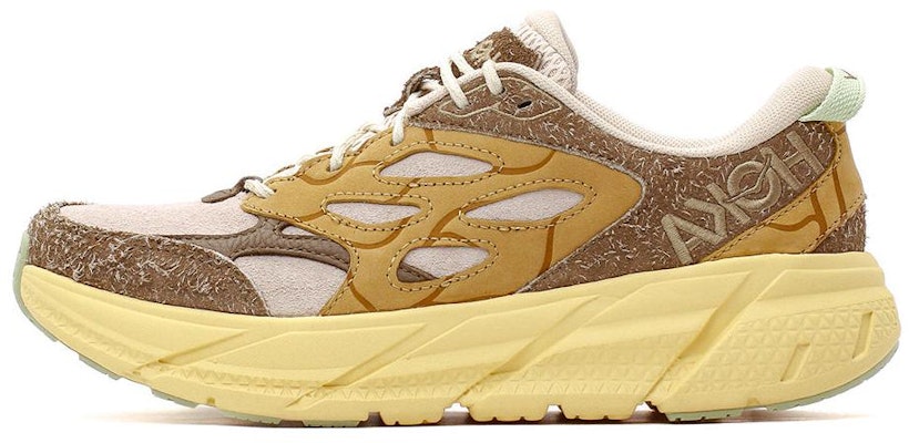 HOKA Clifton L Suede 'Elite Terrain System - Oat Milk Pollen' 1150910-OLL Buy HOKA Clifton L Suede 'Elite Terrain System - Oat Milk Pollen' 1150910-OLL