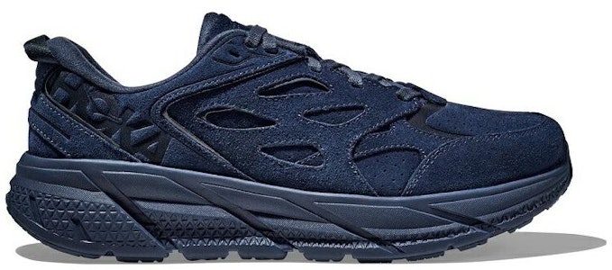 HOKA Clifton L Suede 'Outer Space' Sneakers 1122571-OSOS Order HOKA Clifton L Suede 'Outer Space' Sneakers 1122571-OSOS