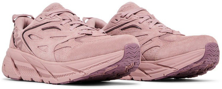 HOKA ONE ONE Clifton L 減震防滑耐磨 低筒 跑步鞋 男款 粉色 Cheap HOKA ONE ONE Clifton L 減震防滑耐磨 低筒 跑步鞋 男款 粉色