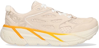 Order HOKA ONE ONE Clifton L 麂皮減震公路跑步鞋 面包黃 男女同款