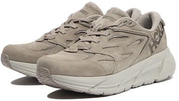 HOKA ONE ONE Clifton L 麂皮 克利夫頓 減震公路跑步鞋 男女同款 棕色 Order HOKA ONE ONE Clifton L 麂皮 克利夫頓 減震公路跑步鞋 男女同款 棕色