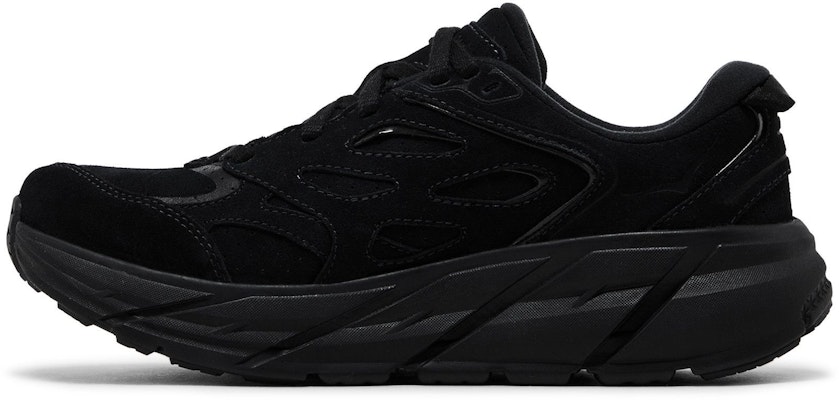 HOKA Clifton L Suede 'Hitam Sepenuhnya' 1122571-BBLC Lookbook HOKA Clifton L Suede 'Hitam Sepenuhnya' 1122571-BBLC