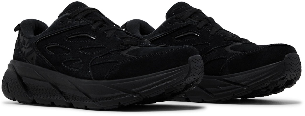 HOKA Clifton L Suede 'Hitam Sepenuhnya' 1122571-BBLC Cheap HOKA Clifton L Suede 'Hitam Sepenuhnya' 1122571-BBLC