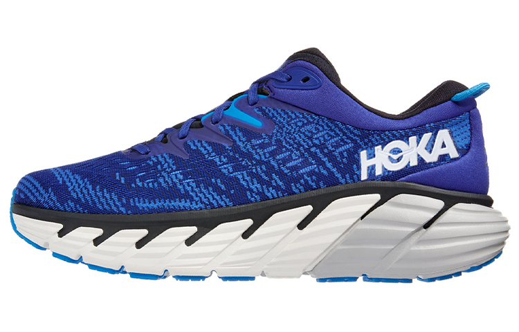 Buy HOKA ONE ONE Gaviota 4 低幫 跑步鞋 男款 藍白