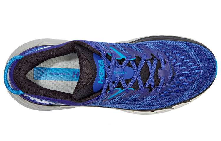 Lookbook HOKA ONE ONE Gaviota 4 低幫 跑步鞋 男款 藍白