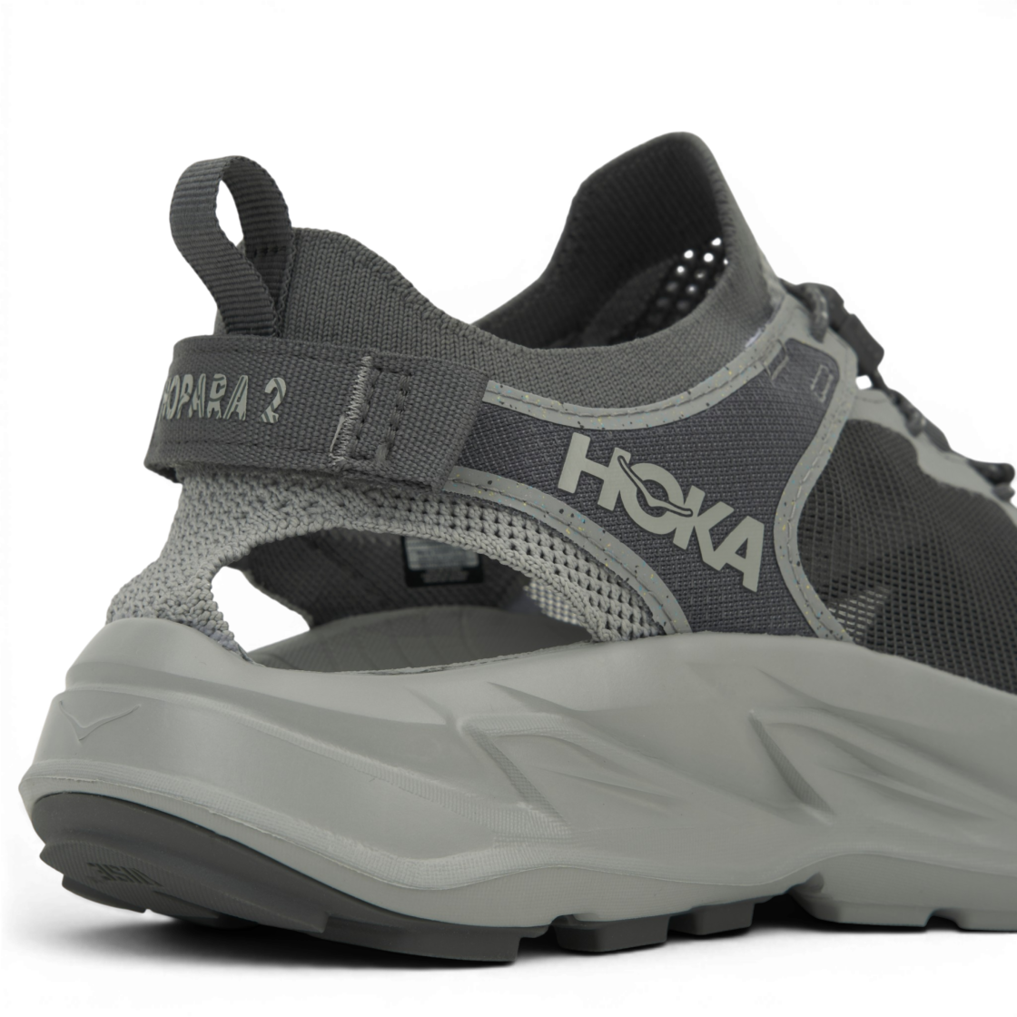 Cheap HOKA Hopara 2 'Grey' 1147650-STLLT