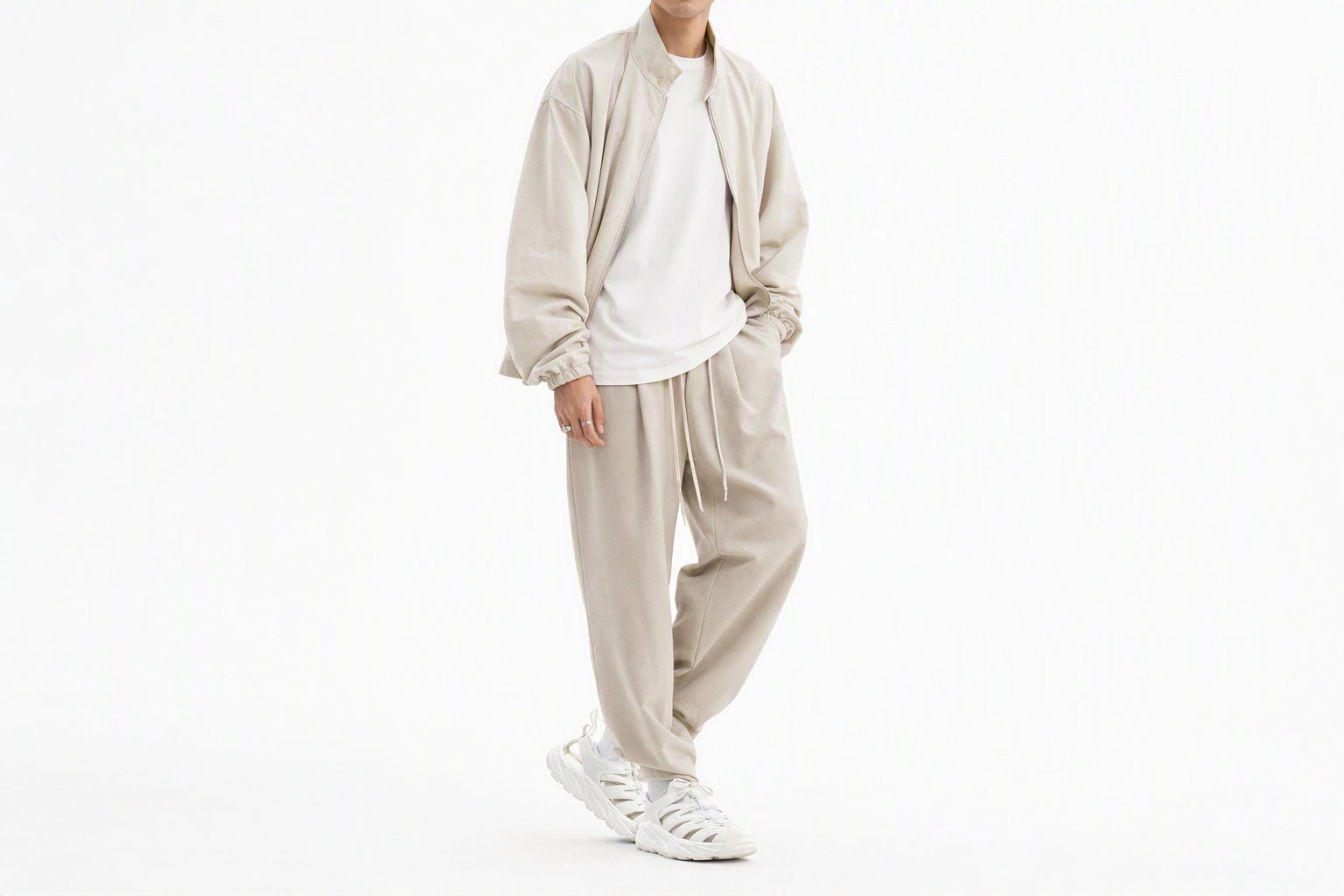 Order HOKA Hopara 凉鞋 '三重白' 1123112-WHWH