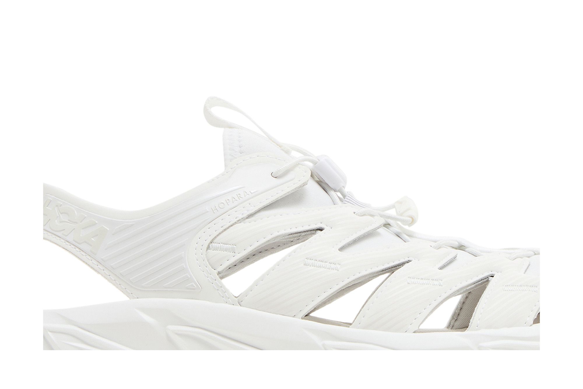 Lookbook HOKA Hopara 凉鞋 '三重白' 1123112-WHWH