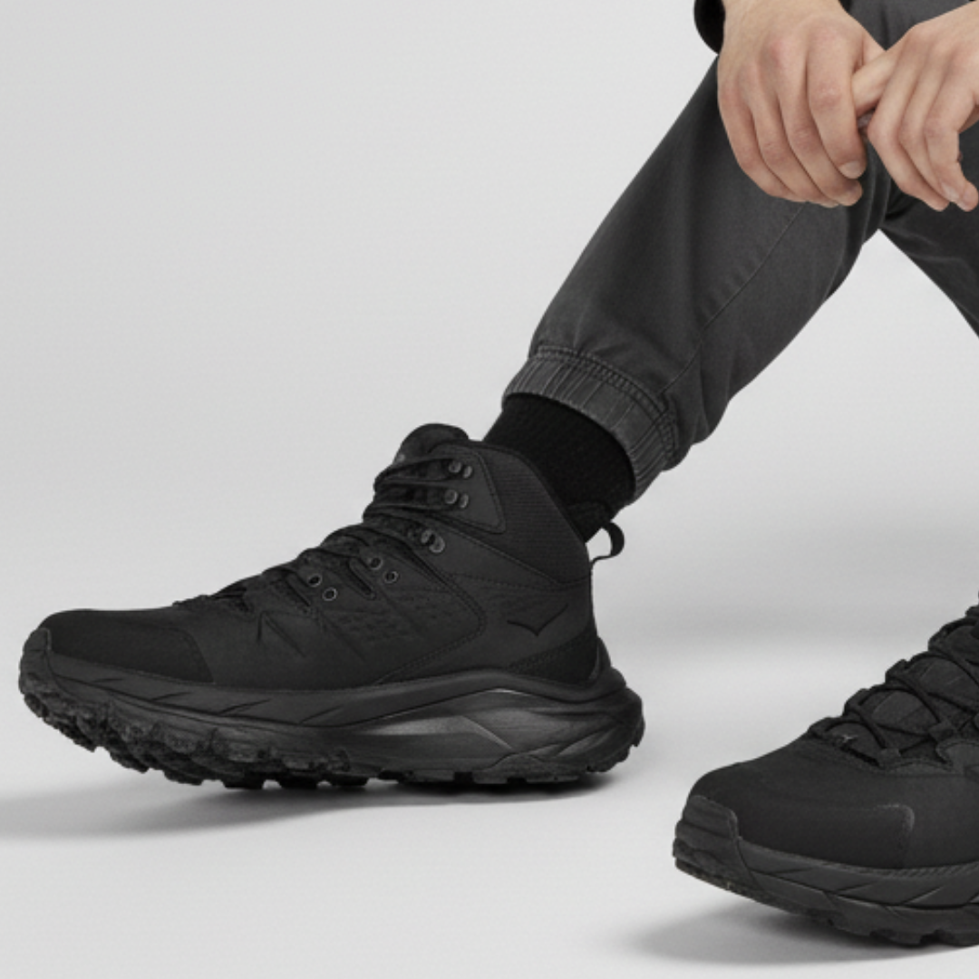 Order HOKA Kaha 2 GORE-TEX 'Hitam' Sepatu Tahan Air 1123155-BBLC