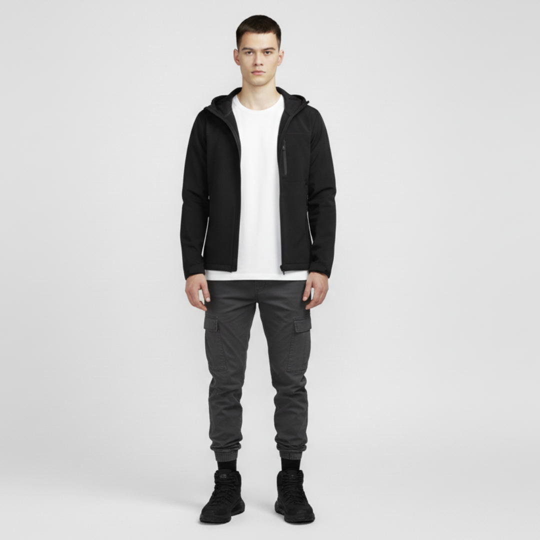 Lookbook HOKA Kaha 2 GORE-TEX 'Hitam' Sepatu Tahan Air 1123155-BBLC