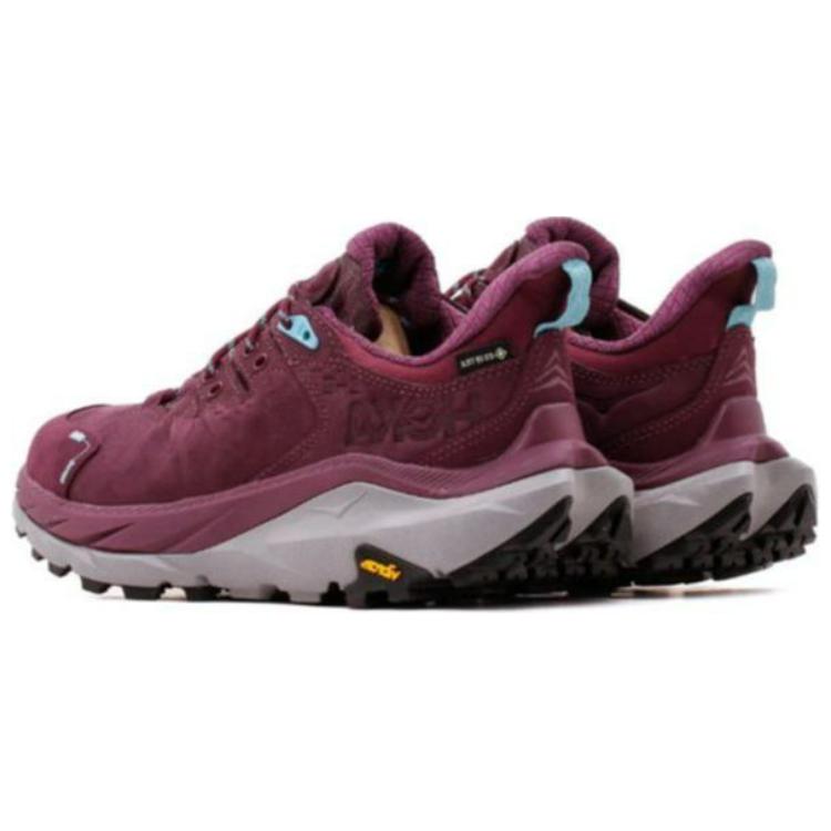 Shop HOKA Kaha 2 Low GORE-TEX 'Grape Wine' Lelaki/Kasut Mendaki. 1123191-GWCS