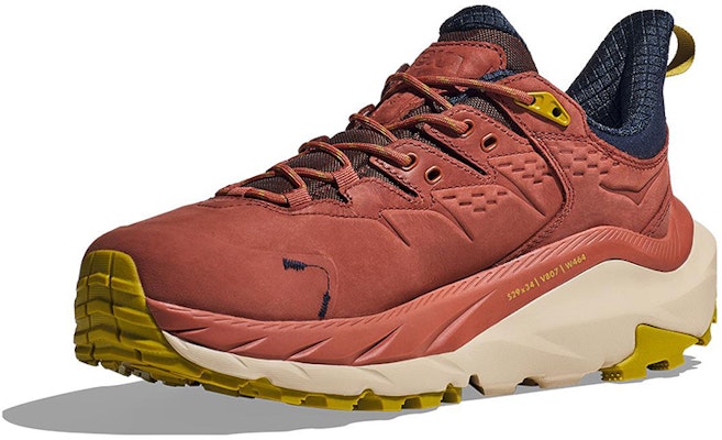 HOKA Kaha 2 Low GORE-TEX 'Hot Sauce' Lelaki Kasut Hiking Terbaik 1123190-HSSS Lookbook HOKA Kaha 2 Low GORE-TEX 'Hot Sauce' Lelaki Kasut Hiking Terbaik 1123190-HSSS