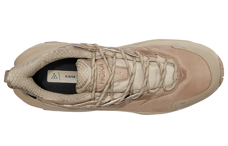 Lookbook HOKA Kaha 2 Low GORE-TEX 'Oxford Tan' para senderismo. 1130530-OTDN
