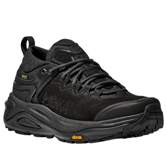Shop HOKA Kaha 3 Low GORE-TEX 全黑 登山鞋 1162532-BBLC