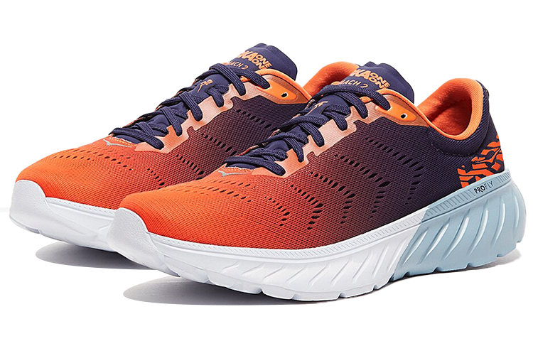 Shop HOKA Mach 2 '爱国蓝金莲' 1099721-PBNS