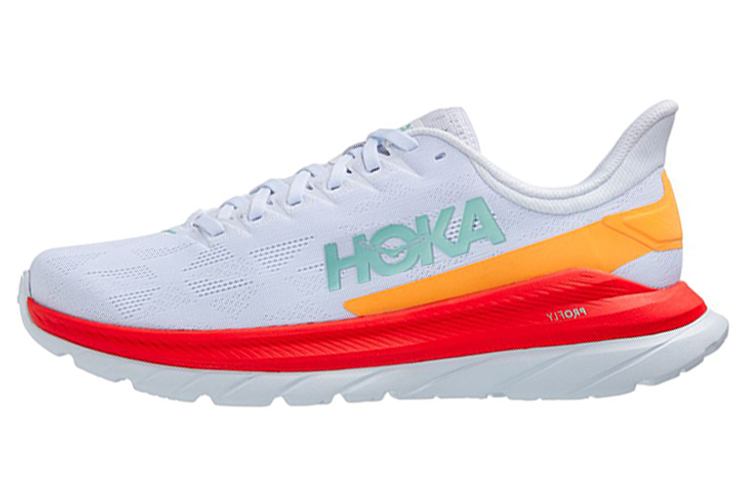 HOKA Mach 4 'White Fiesta' 1113528-WFS