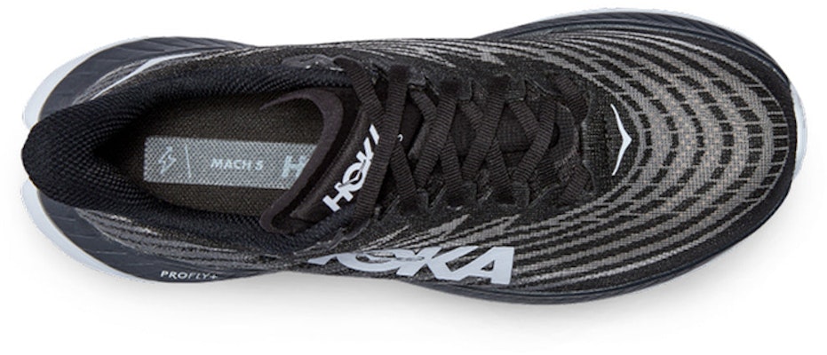 HOKA Mach 5 2E Lebar 'Hitam Castlerock' 1136677-BCSTL Shop HOKA Mach 5 2E Lebar 'Hitam Castlerock' 1136677-BCSTL