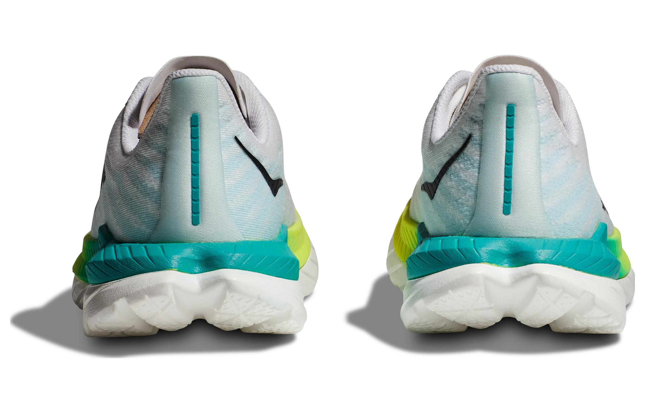 Shop HOKA Mach 5 2E Breed ''Wit Blauw Glas'' 1136677-WBGL