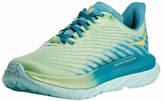 Lookbook HOKA ONE ONE Mach 5 運動 減震耐磨 低幫 跑步鞋 男款 綠色