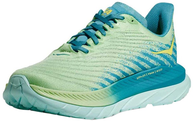 HOKA Mach 5 'Lime Glow Ocean Mist' Lelaki/Kasut Lari 1127893-LGOM Lookbook HOKA Mach 5 'Lime Glow Ocean Mist' Lelaki/Kasut Lari 1127893-LGOM