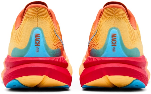HOKA Mach 6 'Poppy Squash' Kasut Lari 1147790-PYS Details for HOKA Mach 6 'Poppy Squash' Kasut Lari 1147790-PYS