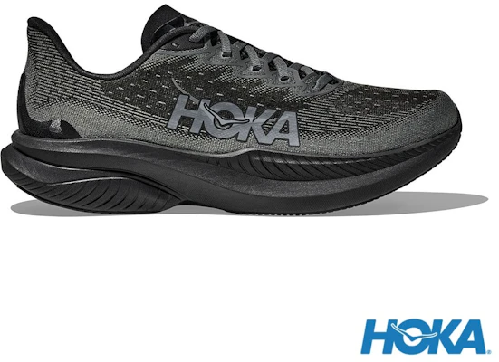 ホカ マッハ 6 ワイド ランニングシューズ ブラック/グレー/ブラック HO1147833BCKT Lookbook ホカ マッハ 6 ワイド ランニングシューズ ブラック/グレー/ブラック HO1147833BCKT