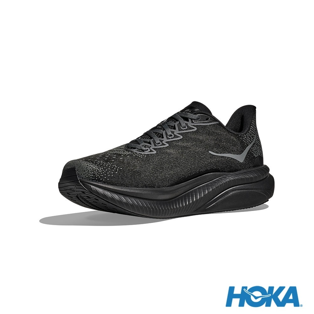 Purchase ホカ マッハ 6 ワイド ランニングシューズ ブラック/グレー/ブラック HO1147833BCKT