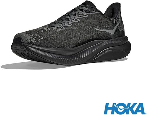 ホカ マッハ 6 ワイド ランニングシューズ ブラック/グレー/ブラック HO1147833BCKT Purchase ホカ マッハ 6 ワイド ランニングシューズ ブラック/グレー/ブラック HO1147833BCKT