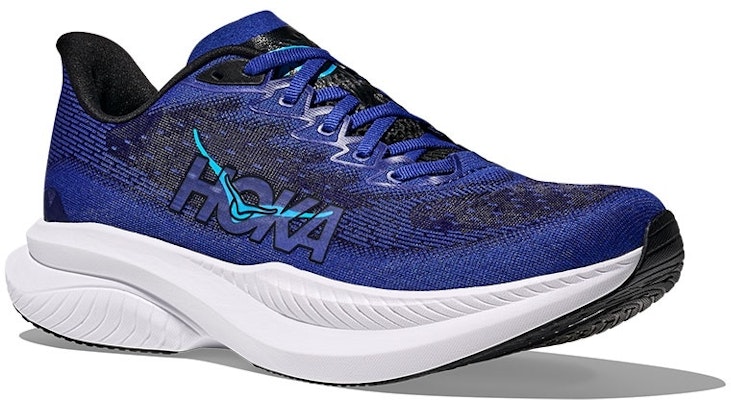 ホカ マッハ 6 ワイド ランニングシューズ ブラック/ミッドナイトネイビー HO1147833BNGH Order ホカ マッハ 6 ワイド ランニングシューズ ブラック/ミッドナイトネイビー HO1147833BNGH