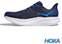 Shop ホカ マッハ 6 ワイド ランニングシューズ ブラック/ミッドナイトネイビー HO1147833BNGH