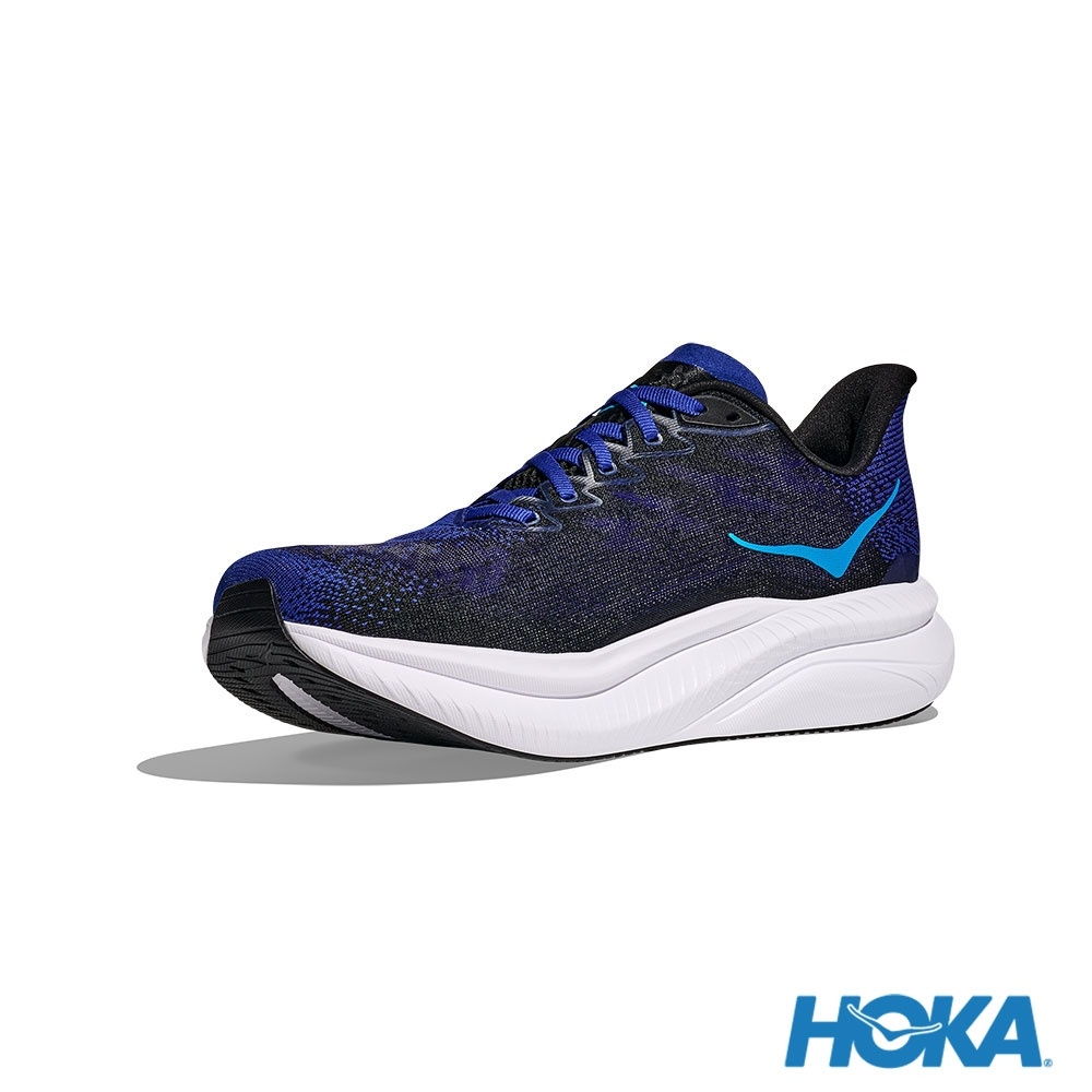 Purchase ホカ マッハ 6 ワイド ランニングシューズ ブラック/ミッドナイトネイビー HO1147833BNGH
