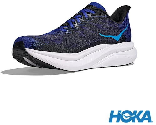 ホカ マッハ 6 ワイド ランニングシューズ ブラック/ミッドナイトネイビー HO1147833BNGH Purchase ホカ マッハ 6 ワイド ランニングシューズ ブラック/ミッドナイトネイビー HO1147833BNGH