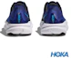 Sizing ホカ マッハ 6 ワイド ランニングシューズ ブラック/ミッドナイトネイビー HO1147833BNGH