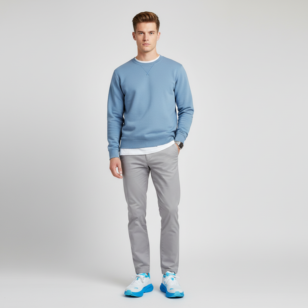 Lookbook HOKA Mach 6 Ancho 'Blanco Azul Celeste' 1147833-WKY