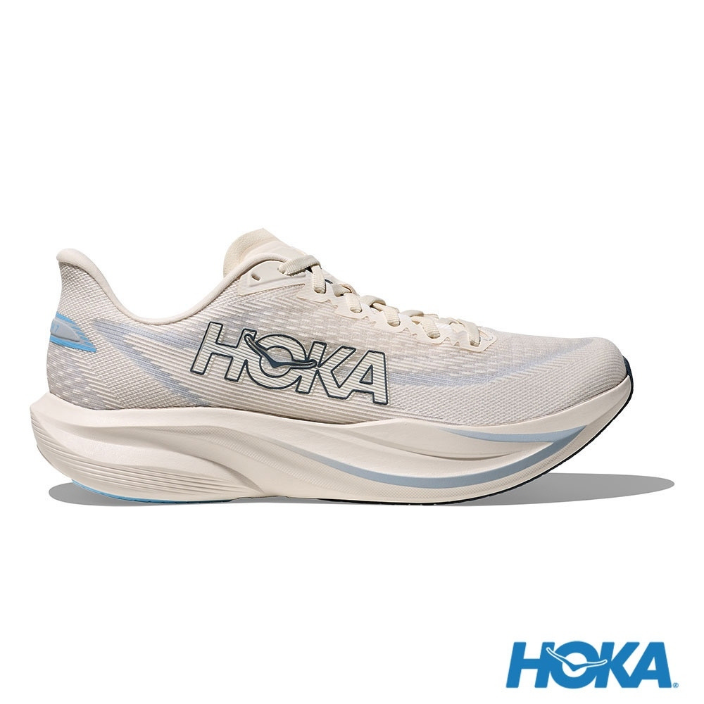 Lookbook HOKA Mach 7 跑鞋 雪白/天藍 配色 HO1171904ASRN