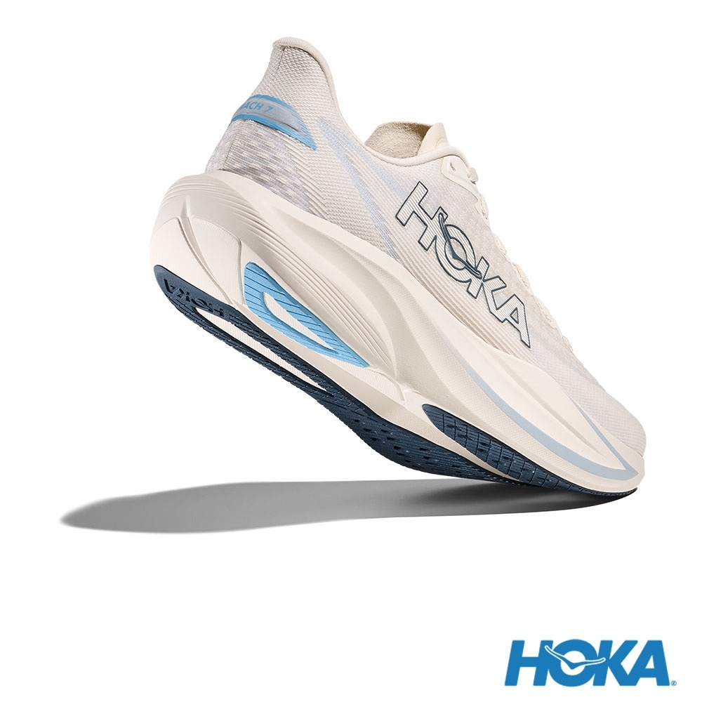 Details for HOKA Mach 7 跑鞋 雪白/天藍 配色 HO1171904ASRN