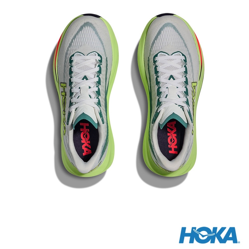Cheap HOKA Mach 7 寬楦跑鞋 霜白/霓虹黃 HO1171905FYZ