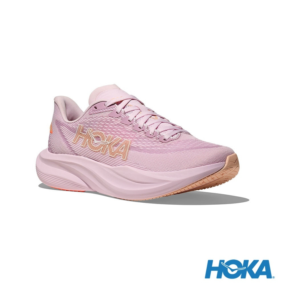 HOKA Mach 7 Wide  Running Shoes Pale Purple/Dawn Orange HO1171906LRMT