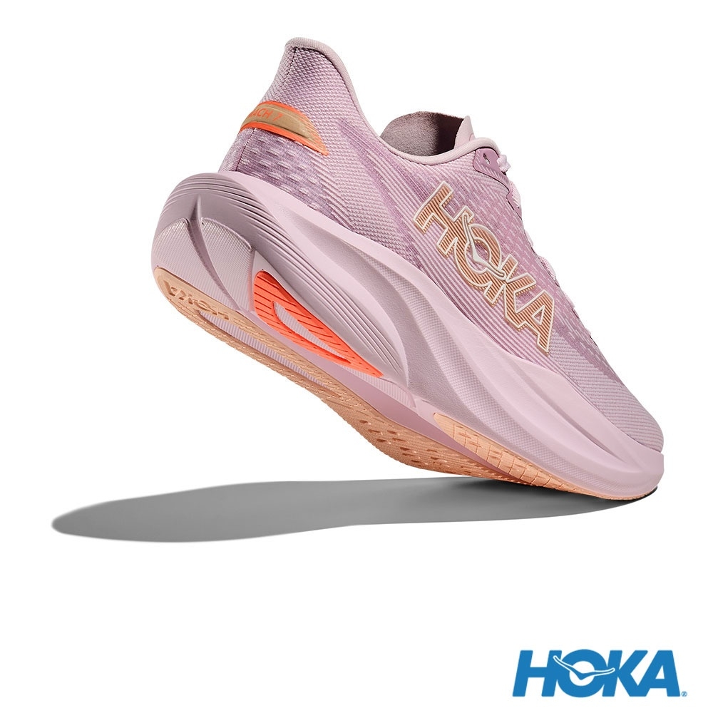 Details for HOKA Mach 7 寬楦跑鞋 淡紫色/晨橘色 HO1171906LRMT