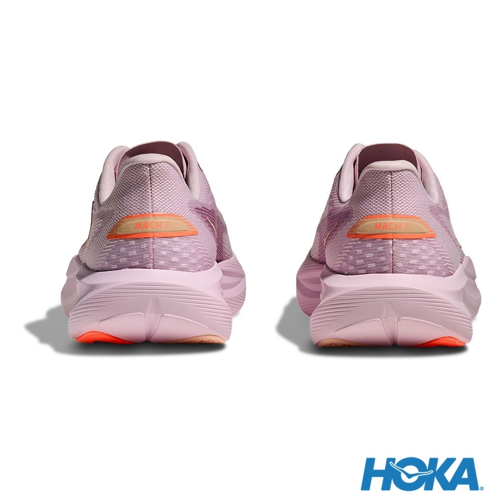Sizing HOKA Mach 7 寬楦跑鞋 淡紫色/晨橘色 HO1171906LRMT