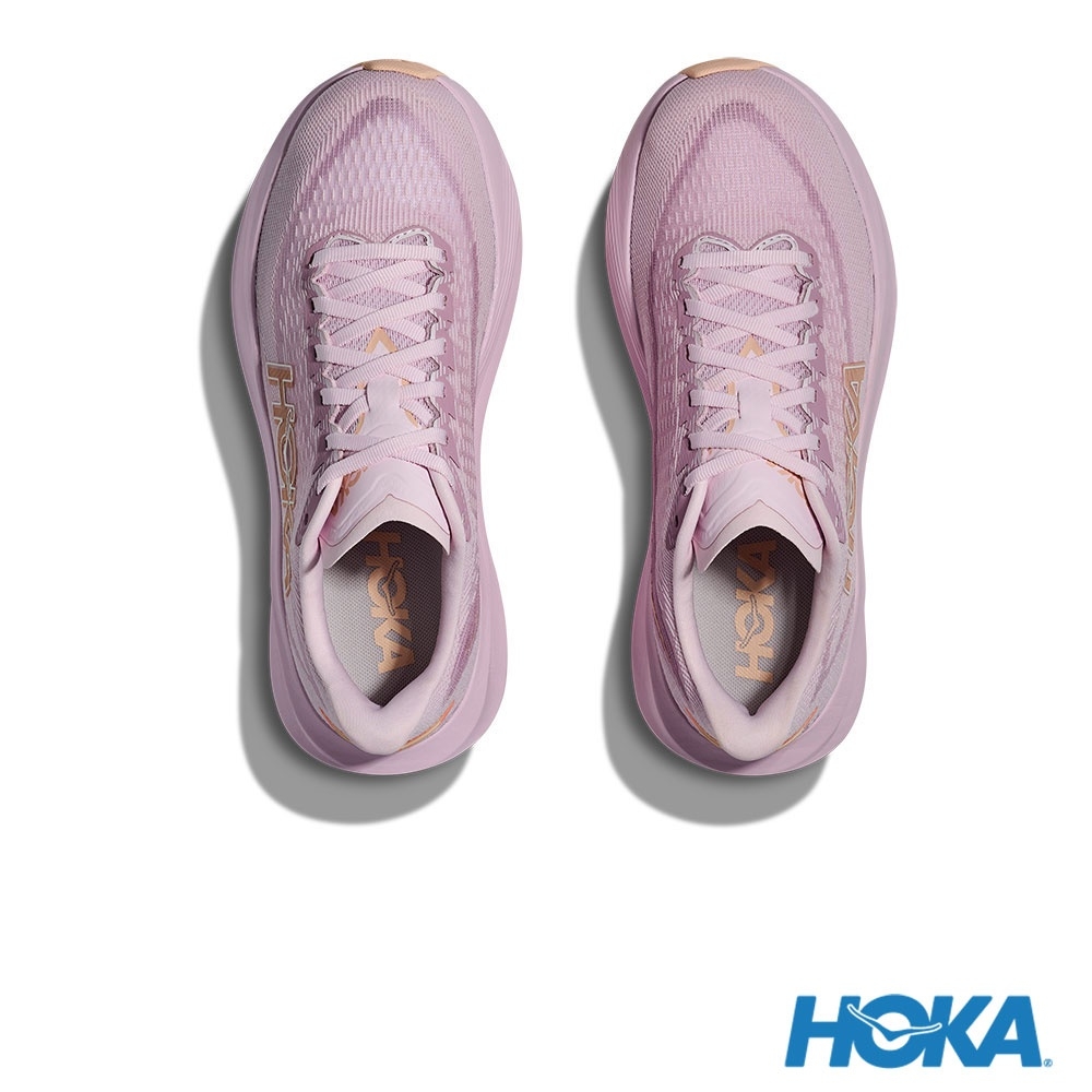 Cheap HOKA Mach 7 寬楦跑鞋 淡紫色/晨橘色 HO1171906LRMT