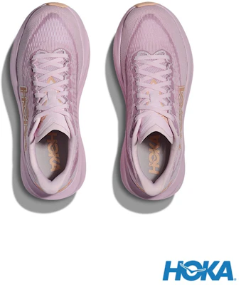 HOKA Mach 7 Wide Running Shoes Pale Purple/Dawn Orange HO1171906LRMT 1