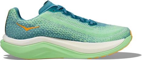 HOKA ONE ONE Mach X 防滑耐磨 低幫 跑步鞋 男款 綠 Order HOKA ONE ONE Mach X 防滑耐磨 低幫 跑步鞋 男款 綠