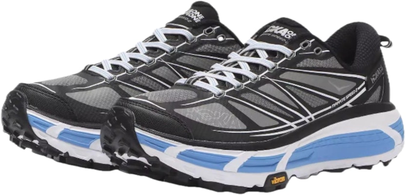 HOKA Mafate Speed 2 'Negro Blanco Azul' 1126851-BWHT Lookbook HOKA Mafate Speed 2 'Negro Blanco Azul' 1126851-BWHT