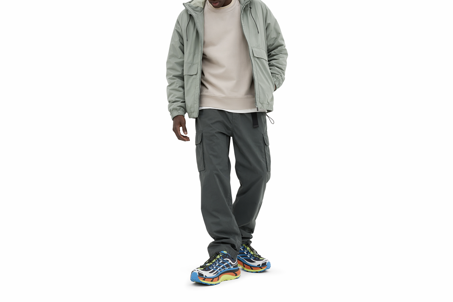 Order HOKA Mafate Three2 黑色Diva藍橙配色 1141572-BDVB
