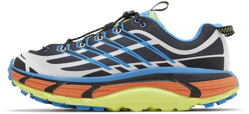 HOKA Mafate Three2 黑色Diva藍橙配色 1141572-BDVB Shop HOKA Mafate Three2 黑色Diva藍橙配色 1141572-BDVB