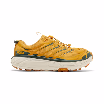 HOKA Mafate Three2 'Golden Yellow Eggnog'