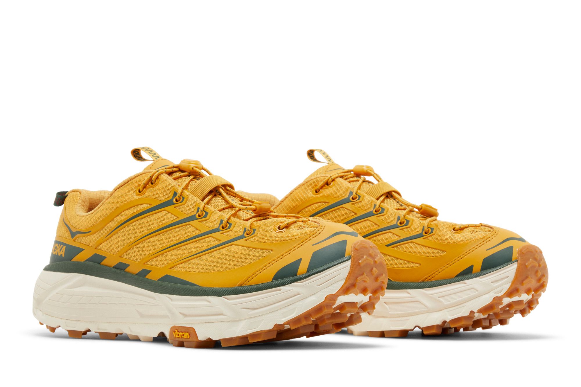 Cheap HOKA Mafate Three2 'Amarillo Dorado Eggnog' 1141572-GLW